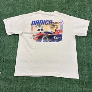 Y2K 2000's Danica Patrick IndyCar Series Racing Graphic T-shirt